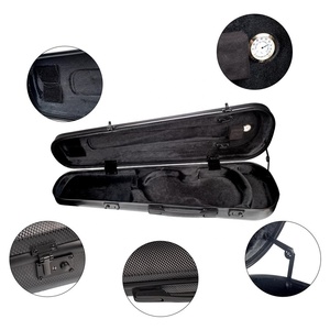 Estuche para Violín NAOMI <span class=keywords><strong>de</strong></span> Fibra <span class=keywords><strong>de</strong></span> Carbono <span class=keywords><strong>con</strong></span> Acabado Mate, Tamaño Completo 4/4, <span class=keywords><strong>Forma</strong></span> Triangular - Product Image 4