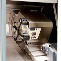 Tour CNC universel TCK46A Fanuc à banc incliné, centre de tournage CNC automatique pour métaux