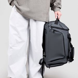Large Capacity Waterproof Durable Business Travel <b>Backpack</b> Multifunctional Sports Gym Bag Dry Wet Separation Handheld Double - Product Image 3