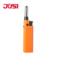 Briquet électronique à flamme ouverte à long bec JUSI HC1001, allume-feu rechargeable