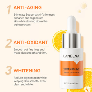 Suero Facial Antienvejecimiento con Vitamina C LANBENA para Iluminar, Blanquear e Hidratar la Piel 30ml - Product Image 4