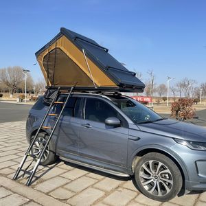 Prix usine Tente de toit légère toutes saisons Tente de toit à coque dure et durable pour voiture Conquérir les défis extérieurs Tente de toit de voiture de <span class=keywords><strong>camping</strong></span> en aluminium - Product Image 1