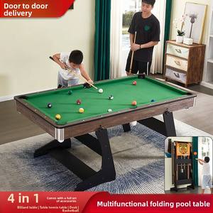 <span class=keywords><strong>Mesa</strong></span> de Billar Plegable Multifuncional Cuatro en Uno para Niños y Adultos, Juegos de <span class=keywords><strong>Ping</strong></span> <span class=keywords><strong>Pong</strong></span> y Baloncesto para Uso en Interiores, 2.2m - Product Image 3