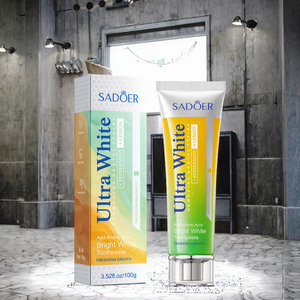 ยาสีฟันคุณภาพสูง ป้องกันฟันผุ ทำความสะอาดล้ำลึก ขจัดคราบ กลิ่นเลมอนมิ้นท์ กรดอะมิโน ช่วยให้ฟันขาวกระจ่างใส 100 มล. - Product Image 3