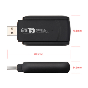 Mạnh mẽ Wifi Antenna rtl8812 Wifi Adapter 5 0 Mini USB wifi 5 không dây <span class=keywords><strong>Dongle</strong></span> cho Máy Tính Xách Tay PC - Product Image 3