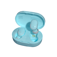A6S V5.3 earbud tanpa kabel, earphone Stereo BT Headset mikrofon tampilan Digital baterai