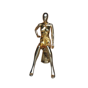 <span class=keywords><strong>Pas</strong></span> <span class=keywords><strong>cher</strong></span> Vêtements <span class=keywords><strong>Vitrine</strong></span> Assis Fantôme Rose Doré Chrome <span class=keywords><strong>Mannequin</strong></span> Femme - Product Image 1
