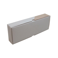 Vente en gros d'emballages en papier carton avec logo personnalisé pour vêtements, t-shirts, sous-vêtements, boîtes de type dossier pour marques de vêtements