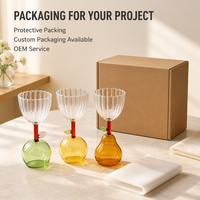 Verre à vin rouge personnalisé, verres à pied colorés sur mesure pour mariage, fête, cadeau, vente en gros