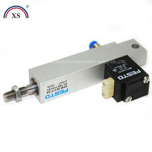 Cilindro Festo ESM 10 4 P SA 61.184.1141/01, cuerpo de aluminio neumático para piezas de maquinaria de impresión - Product Image 2