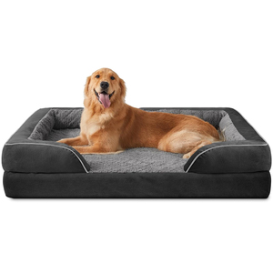 Pet Orthopedic Dog Beds Couch Sofa with Washable Removable Cover for Small Large Dogs Cats Relax Sleeping Sofa Bed Pet Couch - Product Image 6