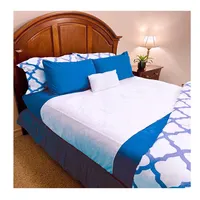 Almohadilla de cama absorbente con soporte para los lados, tamaño personalizado, impermeable, lavable, para incontinencia, reutilizable