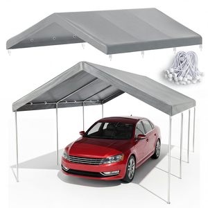 Bâche de remplacement 10x20 pieds <span class=keywords><strong>pour</strong></span> abri de voiture |   Bâche de protection supérieure robuste, imperméable et anti-UV50+ - Product Image 1