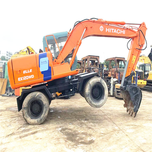 เครื่องขุด EX120 HITACHI 10ตันพร้อมกระปุกเกียร์เครื่องยนต์ PLC สำหรับการก่อสร้างและการขุด - Product Image 6