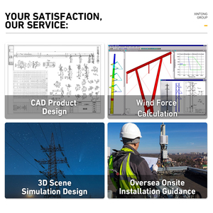 Poste de acero galvanizado de alta resistencia Ideal <span class=keywords><strong>para</strong></span> la construcción de <span class=keywords><strong>redes</strong></span> eléctricas rurales y uso al aire libre a largo plazo Poste de acero eléctrico - Product Image 5