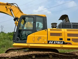 Excavatrice sur chenilles d'occasion Shantui SE370LC, 35 tonnes, hydraulique, pour travaux de terrassement et de construction - Product Image 6