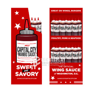 Tùy chỉnh có thể gập lại tông Rack hiển thị cho tổ chức Mũ bóng chày T-Shirts quần áo & vật nuôi cung cấp đơn vị hiển thị - Product Image 4