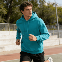 Sweat à capuche oversize personnalisé en coton 100% 260 GSM, vierge, pour homme, style streetwear décontracté, gaufré, OEM, faible MOQ, marque privée