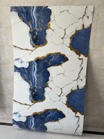 Nouveau papier peint 3d de bonne viscosité en mousse pe pour panneau mural de plafond d'hôtel de salon