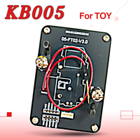 Adaptateur sans soldeurs compatible NXP KILLER pour télécommandes Toyota Yaris, Innova, Land Cruiser, Corolla