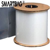 Poly Bags Rollbag Pre-Opened Bags on a Roll for Auto Baggers Plastic Bags on Roll for Autobag Machines