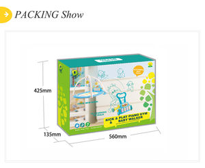 2IN1 Fitness Leren Wandelaar Piano Muziek 6M + Baby Spelen Mat - Product Image 6