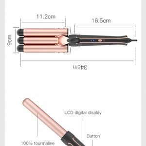 Kit de fer à friser 13-en-1 avec brosses et fûts interchangeables en céramique - Product Image 6