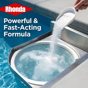 Poudre d'acide trichloroisocyanurique RHONDA 90% T C CA, poudre de chlore à dissolution rapide, <span class=keywords><strong>traitement</strong></span> d'urgence de l'eau des piscines - Product Image 2