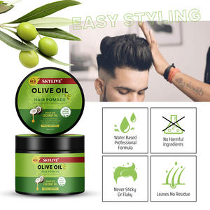 <span class=keywords><strong>Cera</strong></span> para el cabello roja de aceite de oliva más popular, una pomada a base de agua, <span class=keywords><strong>cera</strong></span> para el cabello para hombres, productos para peinar el cabello - Product Image 6