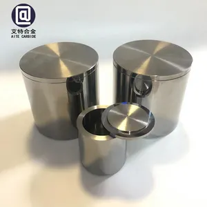 ZZAT Tungsten Carbide Grinding Tank 50ML To 1000ML Wear Resistance And Corrosion Resistance