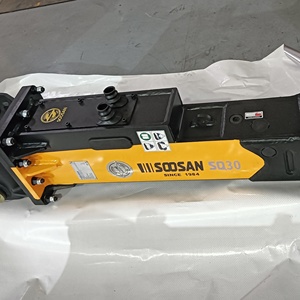 SQ30 Box Type Hydraulic Rock Breaker Hammer, New SOOSAN Hydraulic Breaker with Chisel & Core Parts for Mining Construction Excav - Product Image 6