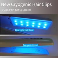 Soins capillaires professionnels en cryothérapie pour cheveux abîmés -9 ° Traitement de congélation C pour réparer les dommages causés par la permanente et la coloration
