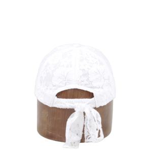 Casquette de baseball en <span class=keywords><strong>dentelle</strong></span> pour femme, logo personnalisé, mode, chapeaux avec nœud à l'arrière - Product Image 4