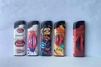 Cigarette en plastique Briquet de protection des enfants Vente en gros bon marché à bas prix pour les cadeaux d'affaires
