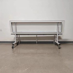 <b>Foldable</b> <b>Dining</b> <b>Table</b> Rectangle White 24-32 For Child <b>Dining</b> Room Combination Furniture - Product Image 4