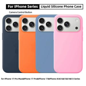 เคสโทรศัพท์มือถือซิลิโคนแท้ขายส่ง สำหรับ iPhone 18 17 16 15 14 Pro Max - Product Image 4