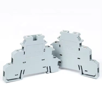DIKD 1.5 3-Stufen-Sensoraktor Triplex-Kabelstecker-Klemmen block DIN-Schienenklemmenblock-Kabelst ecker