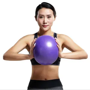 Çevre dostu Fitness salonu 25cm 9 inç Mini Yoga topu/pilates topu/pvc uygun 25cm egzersiz topları