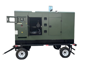 Grupos Electrógenos Diésel Súper Silenciosos Shoukuo Monofásicos 220V 10KW-20KW Trifásicos 380V 50Hz / 60HZ de Marco Abierto Portátiles Importados - Product Image 2
