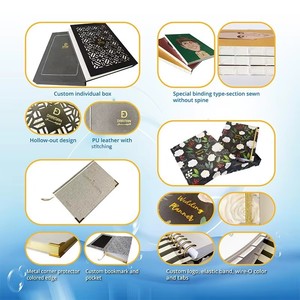 ผู้ผลิตผู้เชี่ยวชาญด้านการพิมพ์สมุดบันทึกคุณภาพสูงด้วยกระดาษออฟเซ็ตและฟอยล์สตัมป์ บนปกแข็ง - Product Image 5