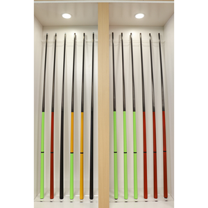 Taco de Billar Personalizable de Fibra de Carbono, Múltiples Tamaños de Punta 10.5 13mm, Junta Uniloc, Logotipo Personalizado Aceptable - Product Image 1