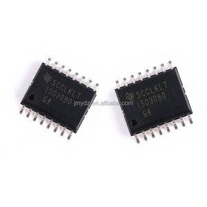 Chip transceptor RS-485/RS-422 aislado ISO3080 ISO3080DWR SOIC-16 - Product Image 1