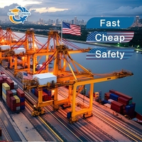 Transitaire USA Canada Mexique FCL LCL Transport Aérien Maritime Conteneur Express Expédition Porte-à-Porte Agent de Transport DDP Depuis la Chine