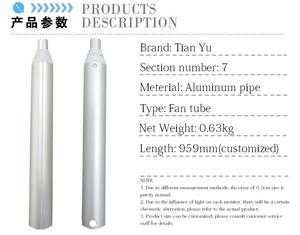 7-Section Aluminum Adjustable Strong Waterproof Lightweight Durable Folding Handle for Fan and <b>Selfie</b> <b>Stick</b> Telescopic Holder - Product Image 5