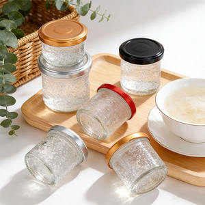 Frasco de Vidrio Reciclable Personalizado al por Mayor con Boca Ancha y Tapa <span class=keywords><strong>para</strong></span> Almacenamiento de Alimentos, Envase <span class=keywords><strong>para</strong></span> Miel, Caviar, Encurtidos, Salsa Picante - Product Image 5