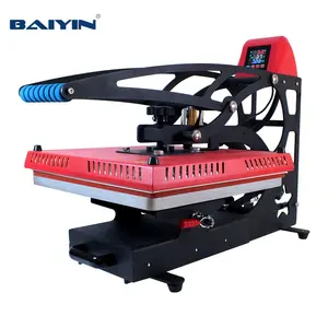 Magnetic auto-open heat press new design high pressure clamshell machine