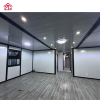 Maisons modulaires portables extensibles Allstar, appartements en conteneurs, maisonnette imperméable, prix bas, maison pliable galvanisée