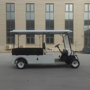 Carrito de Golf Eléctrico de 4 Plazas con Plataforma de Carga, Buggy de Golf con Batería de Litio para Transporte en Resorts, Granjas y Mantenimiento - Product Image 5