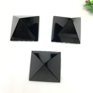 Wholesale Natural Spiritual Healing Crystals <strong>Pyramid</strong> Home Decoration Obsidian <strong>Pyramid</strong> - Product Image 3