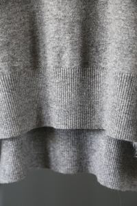 Maglione Invernale a Collo Alto per Donna, Pullover in Lana con Maniche in <span class=keywords><strong>Pelliccia</strong></span> d'Agnello Tibetano - Product Image 4